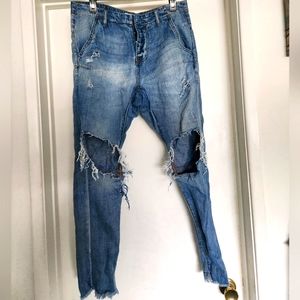 One Teaspoon distressed jeans